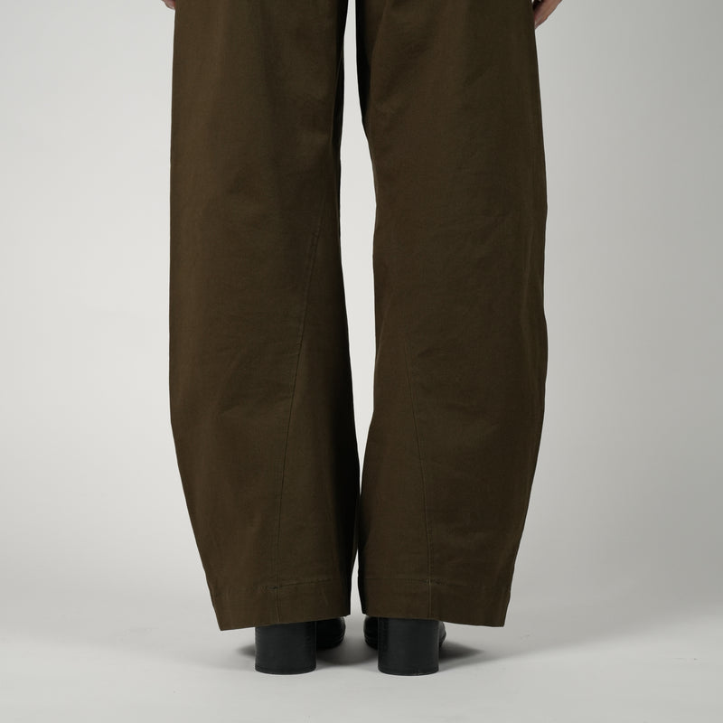 Barry Trousers | Bronzed Green