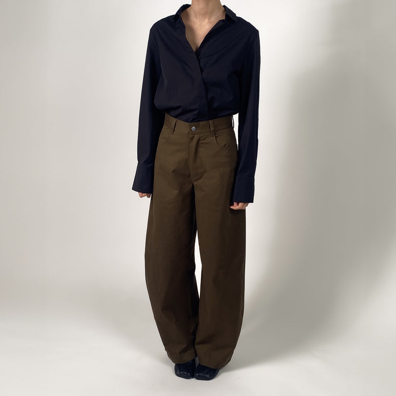 Barry Trousers | Bronzed Green