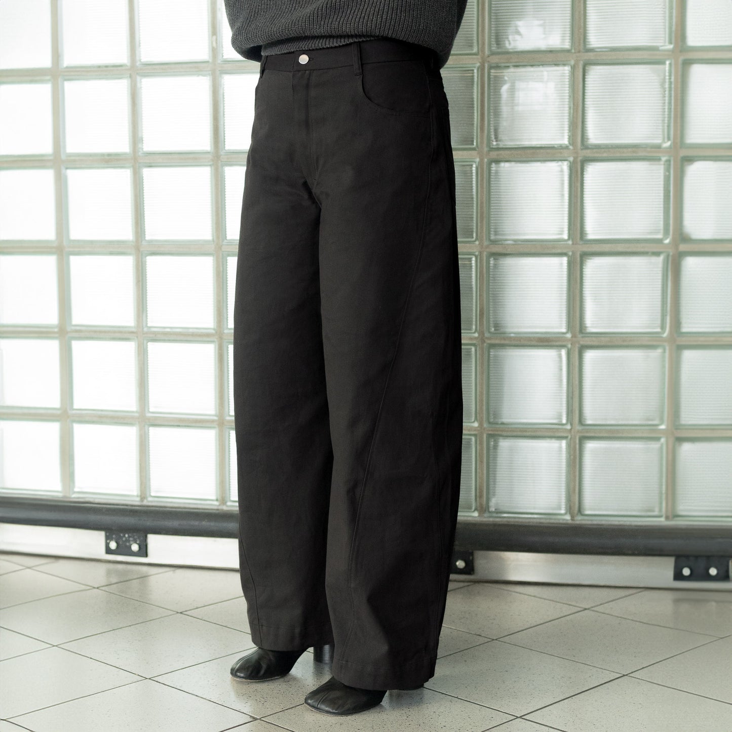 Barry Trousers in Dark Brown