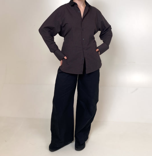 Norma Shirt in Tobacco Check