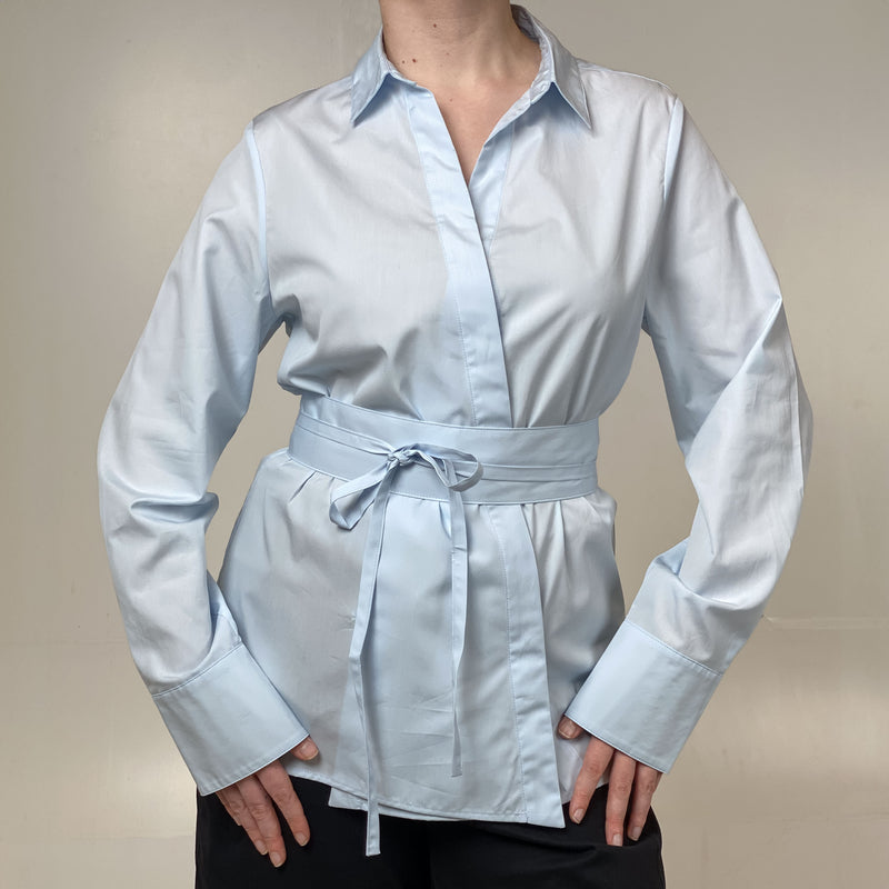 Obi Shirt | Ice Blue