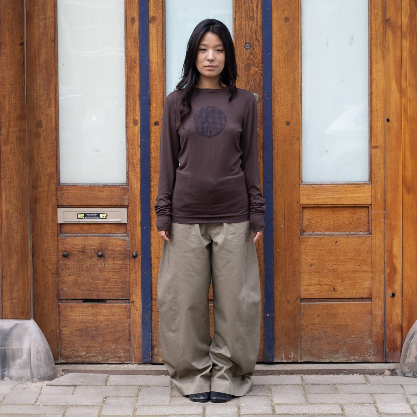 Circle Longsleeve | Brown