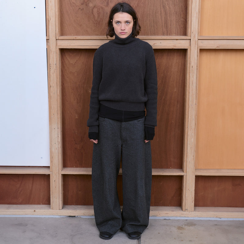 Barry Trousers | Herringbone