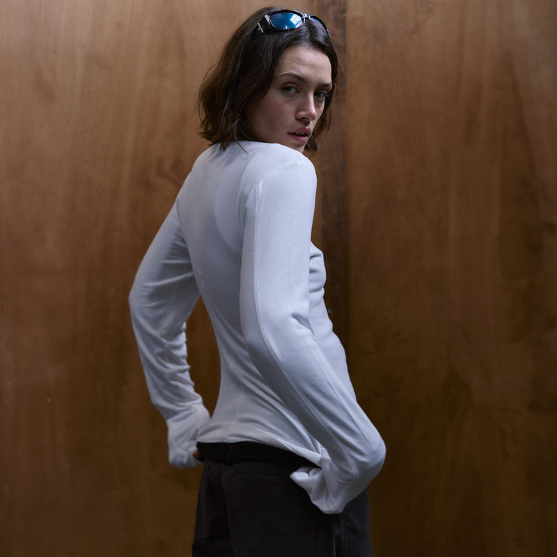 Edie Longsleeve | Ecru