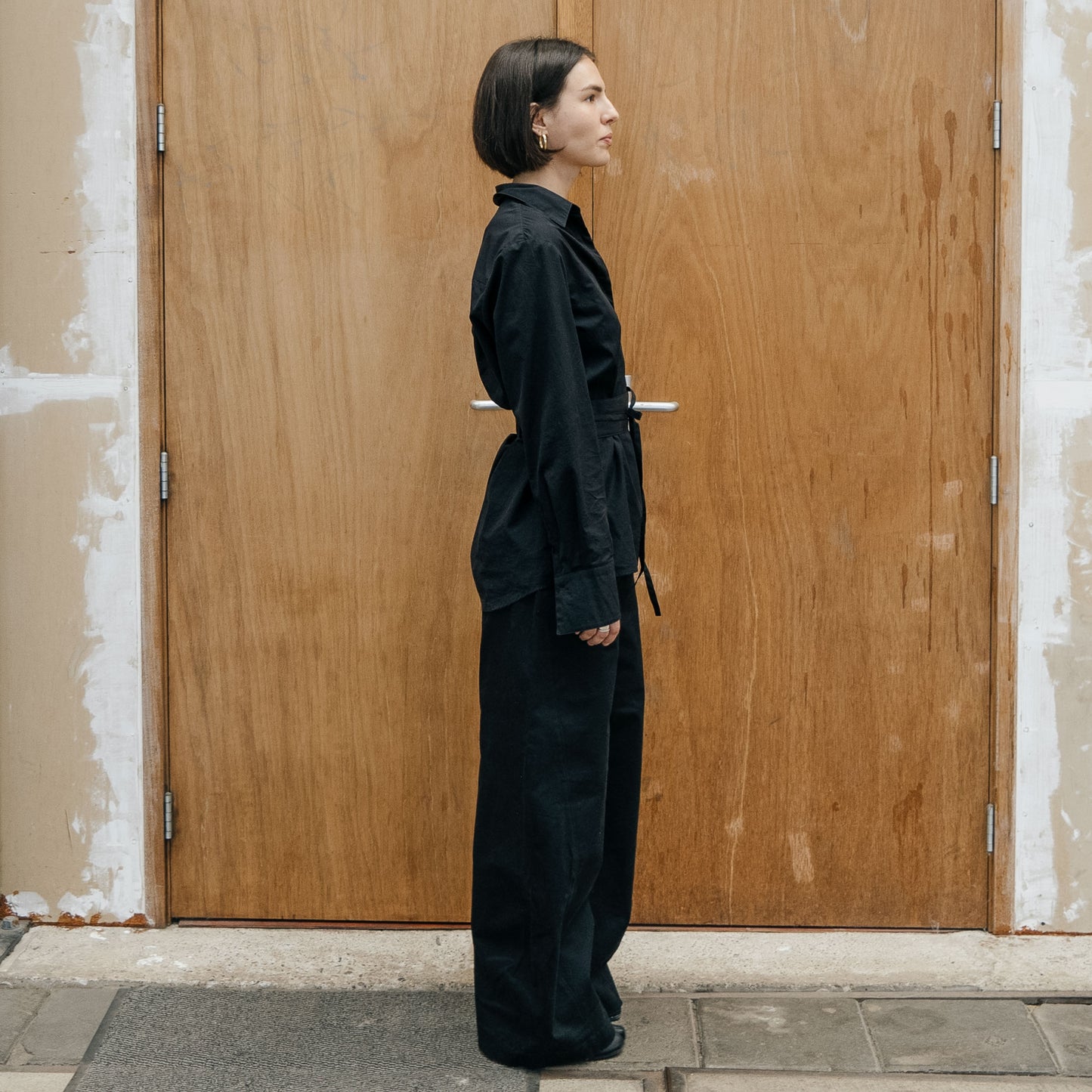 Obi Shirt in Black